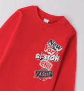 maglia girocollo manica lunga bambino